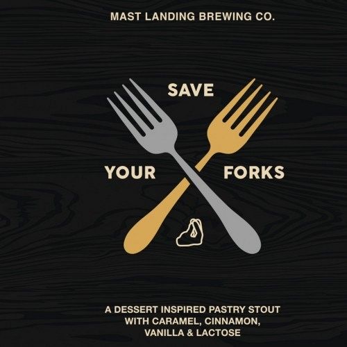 Mast Landing Save Your Forks 16oz