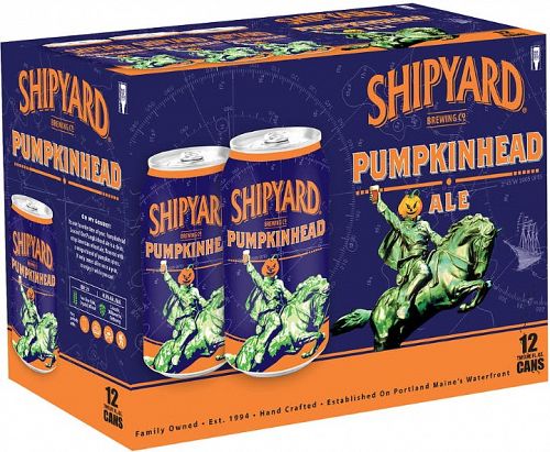 Shipyard Pumpkin Head Cans 12PACK