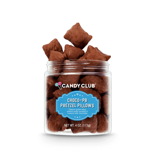 Candy Club Choco-PB Pretzel Pillows 6oz