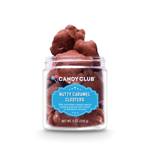 Candy Club Nutty Caramel Clusters 6oz