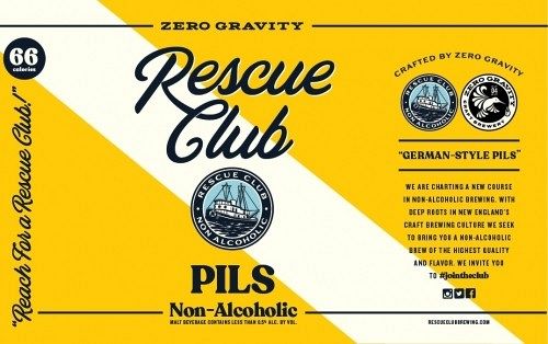 Rescue Club NA Pils 12oz
