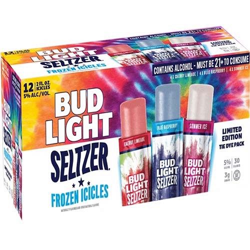 Bud Light Seltzer Frozen Icicles 12pk
