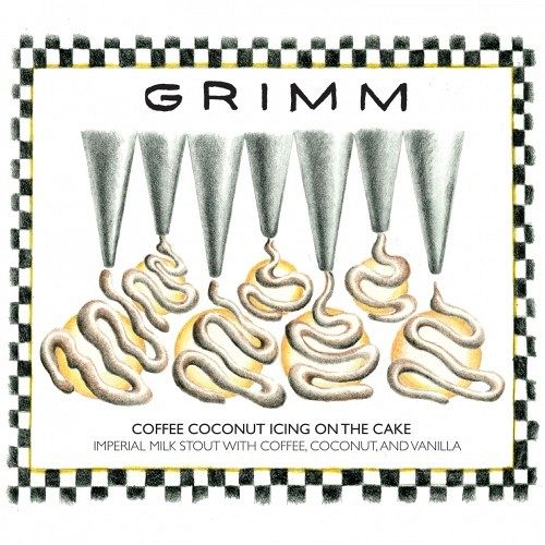 Grimm Coffee Coconut Icing 16.9oz