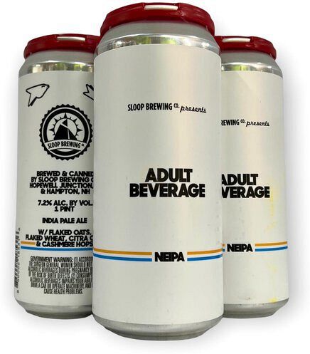 Sloop Brewing Adult Beverage NEIPA 16oz
