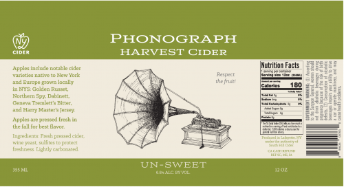 South Hill Cider Phonograph 12oz