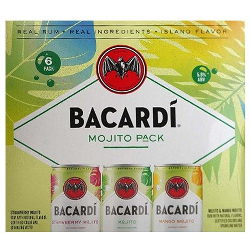 Bacardi Variety Mojito 6PK