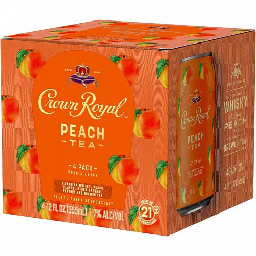 Crown Royal Peach Tea 4PACK
