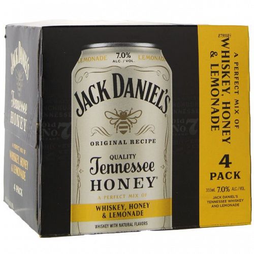 Jack Daniels Honey Lemonade 4PK