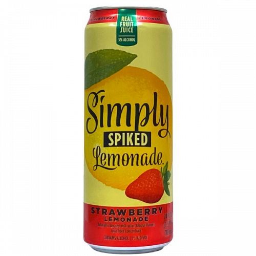 Simply Spiked Strawberry 24OZ