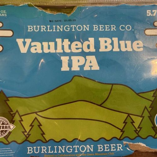 Burlington Vaulted Blue IPA Cans 12PACK
