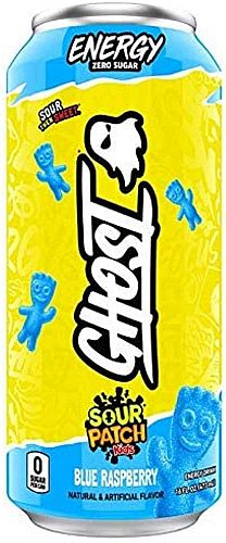 Ghost Blue Raspberry Sour Patch Energy 5