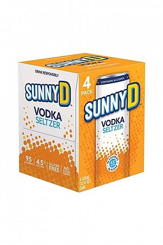 Sunny D Vodka Seltzer 4PK