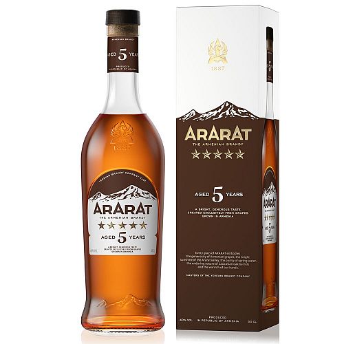 Ararat 5yo Armenian Brandy 750ml