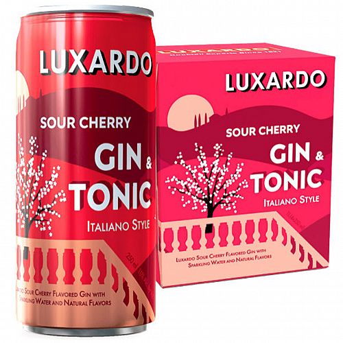 Luxardo Sour Cherry Gin & Tonic 4pk