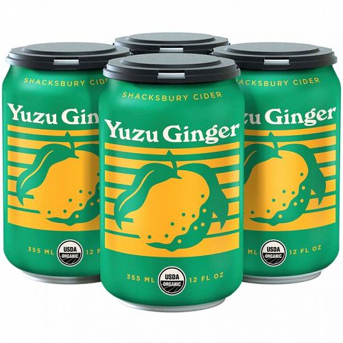 Shacksbury Organic Yuzu Ginger 12oz