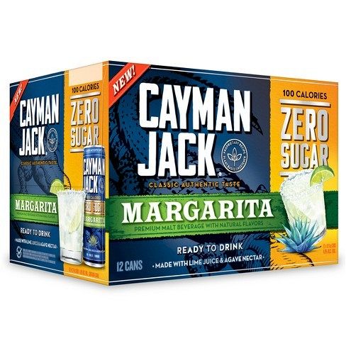 Cayman Jack Zero Sugar Margarita CANS 12