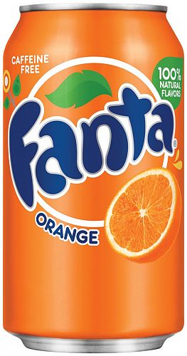 Fanta Orange  12oz can