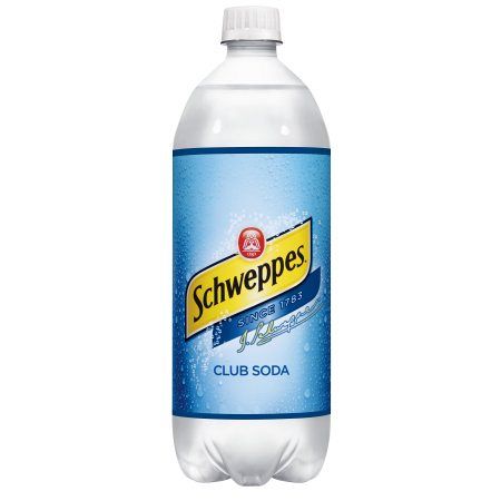 Schweppes Club Soda Liter